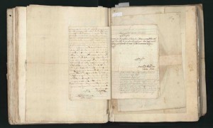 045 2° foglio manoscritto verso e 3° foglio