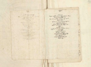 151 1° foglio  verso e 2° foglio  di manoscritto  tra le pagg.104 e 105
